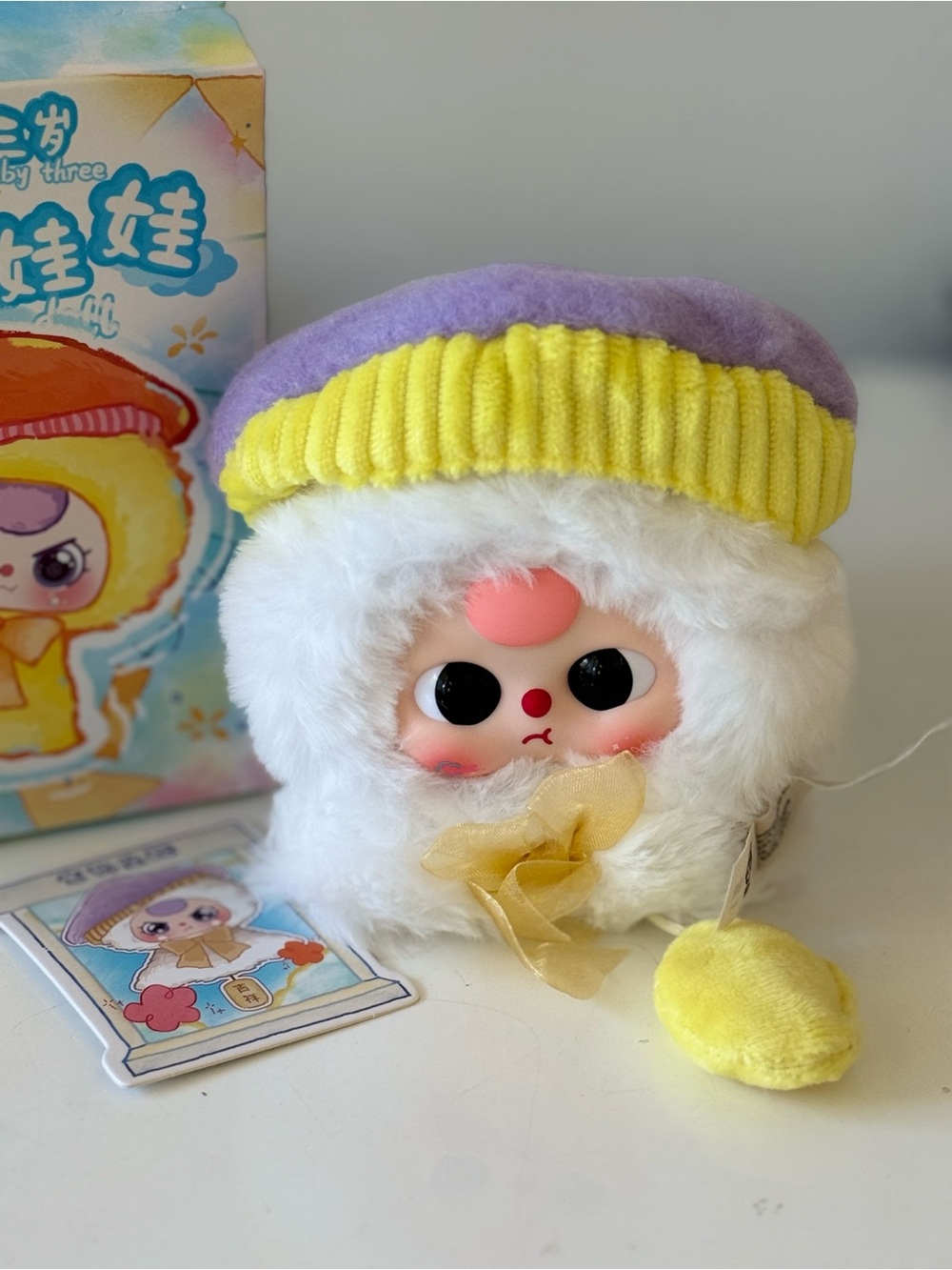 Baby Three -Sunny Doll Plush Charm. Confirmed. New! Collectible
